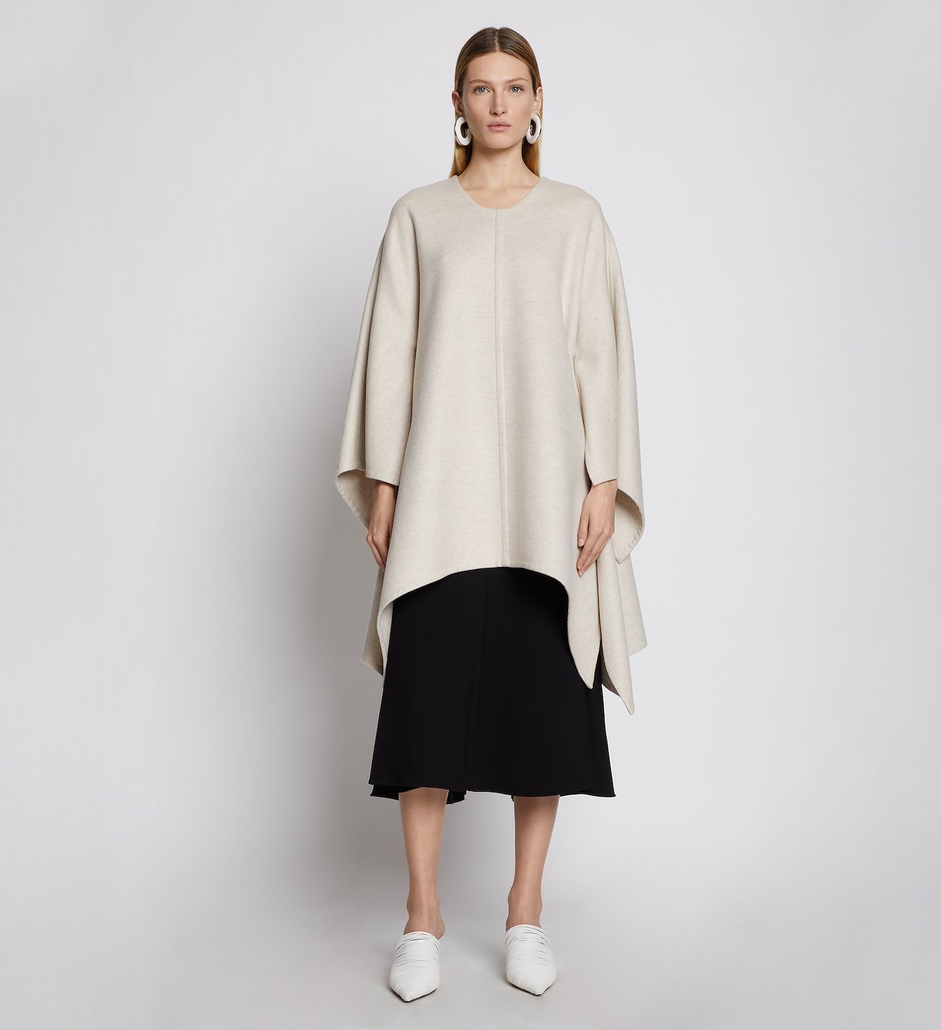 Cashmere Double Face Caftan