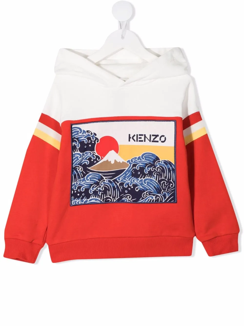 фото Kenzo kids худи с нашивкой-логотипом