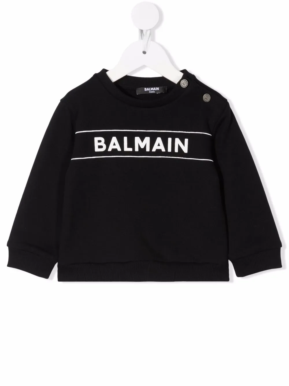 

Balmain Kids logo-print sweatshirt - Black