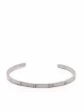 Maison Margiela Numbers cuff bracelet - Silver