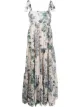 Image 1 of ZIMMERMANN floral-print tiered dress