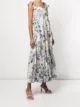 ZIMMERMANN floral-print tiered dress