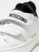 Moschino Kids Teddy touch-strap sneakers