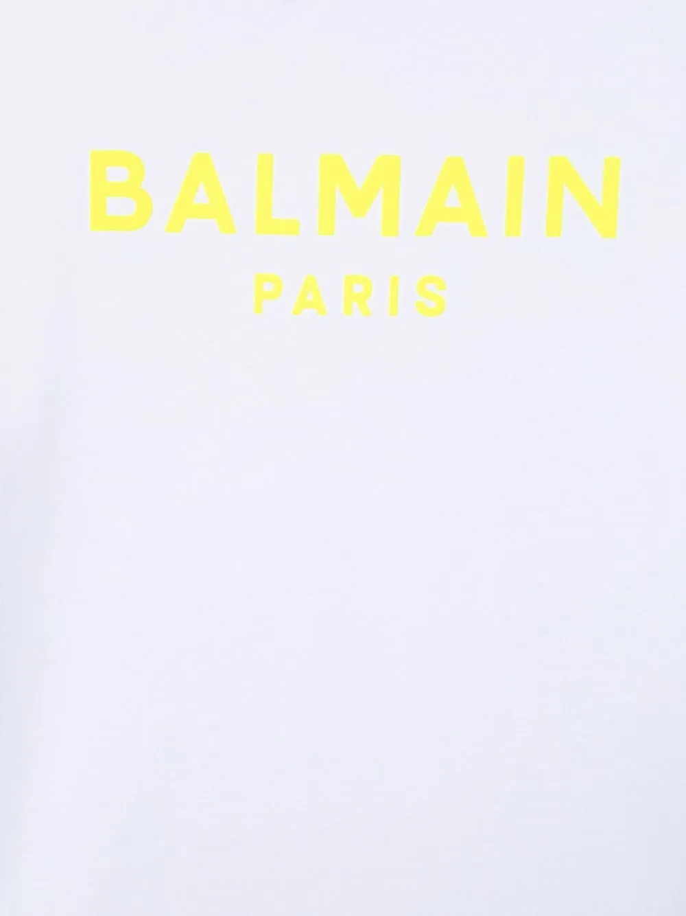 фото Balmain kids футболка с логотипом