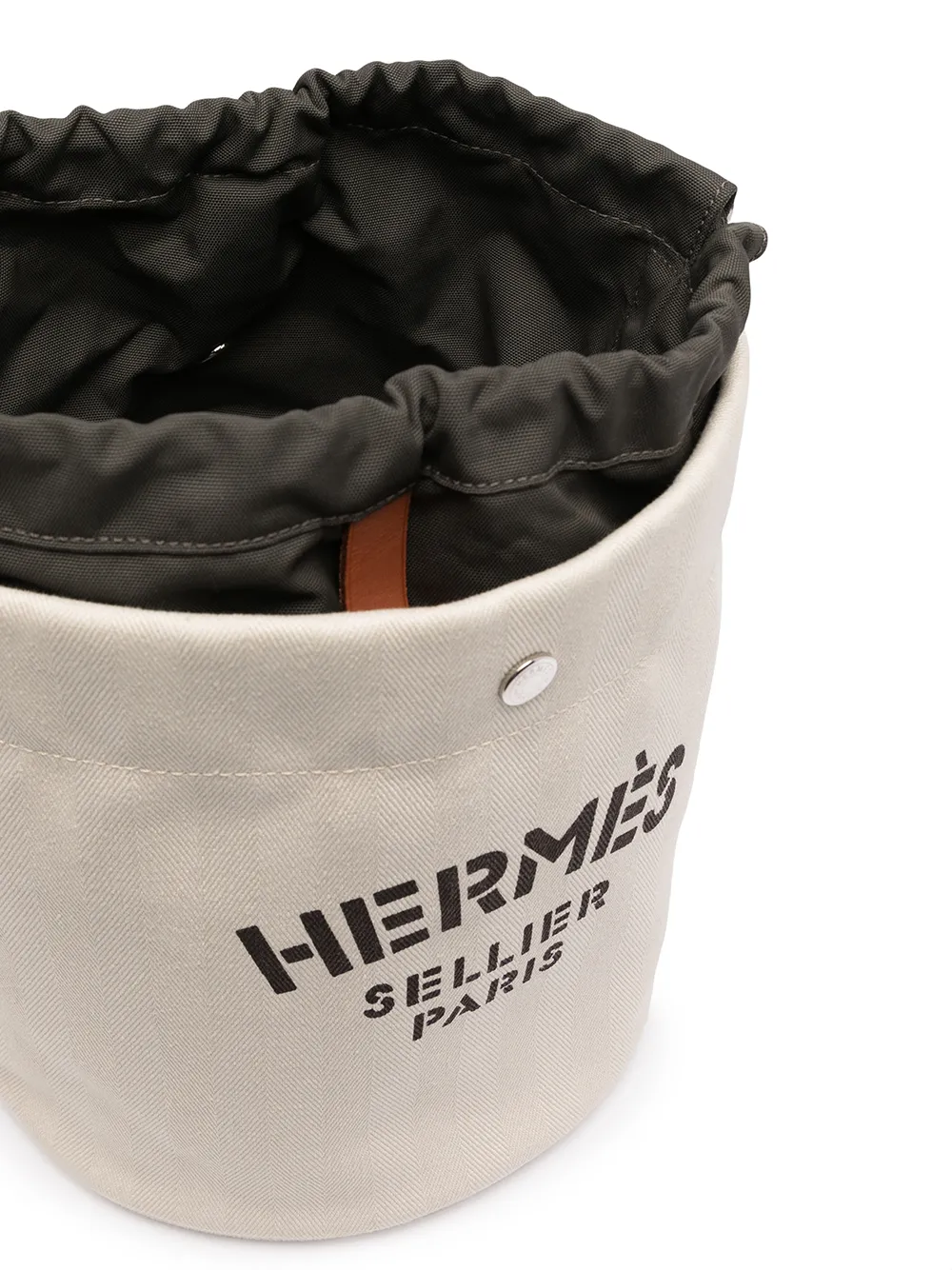 фото Hermès сумка-ведро sac de pansage 2009-го года