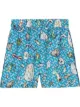 Billede 1 af Burberry shorts med monogram og marine-tryk