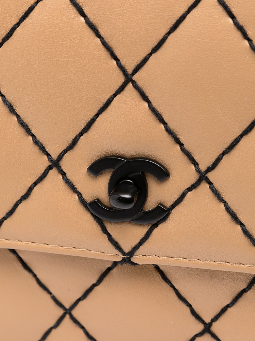 фото Chanel pre-owned сумка на плечо wild stitch classic flap medium 2000-х годов