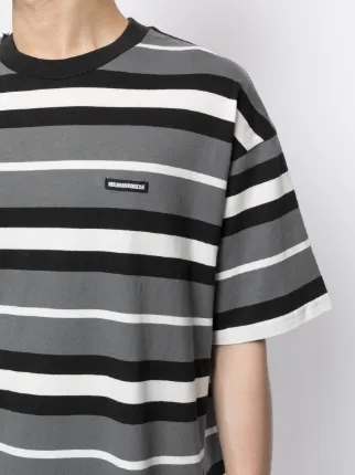 x Neighborhood triple stripe T-shirt展示图