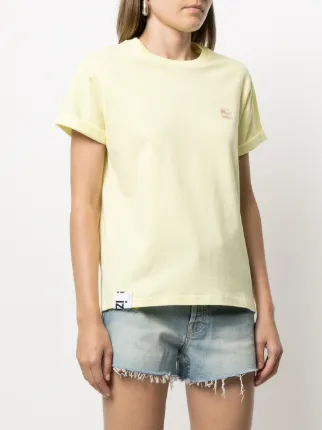 logo-print short-sleeved T-shirt展示图