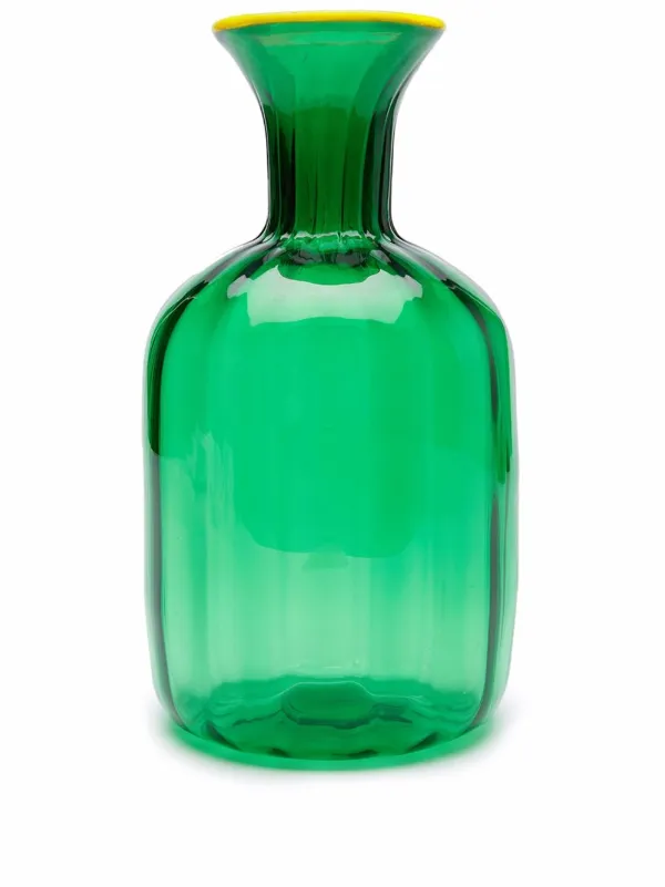 La DoubleJ Murano Carafe in Green