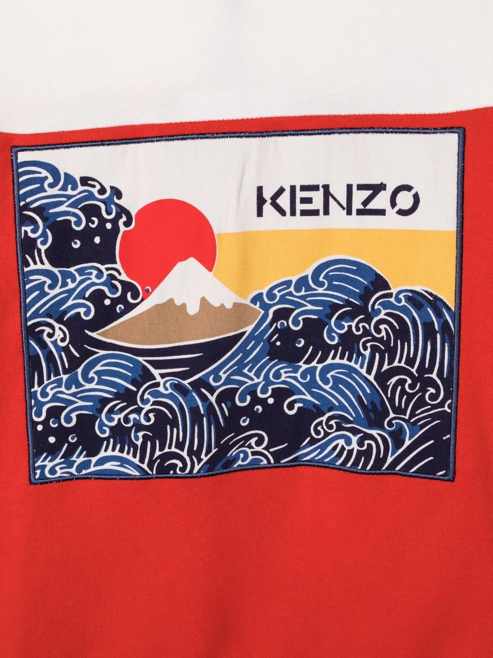 фото Kenzo kids худи с нашивкой-логотипом