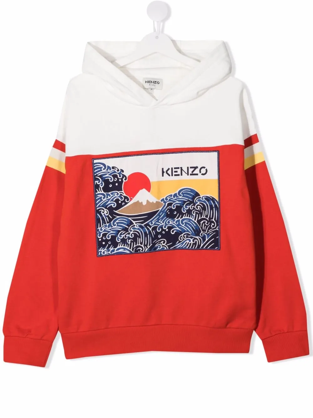 фото Kenzo kids худи с нашивкой-логотипом