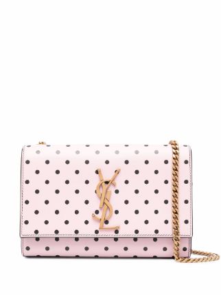 Saint Laurent Pink Leather Small Kate Shoulder Bag Saint Laurent