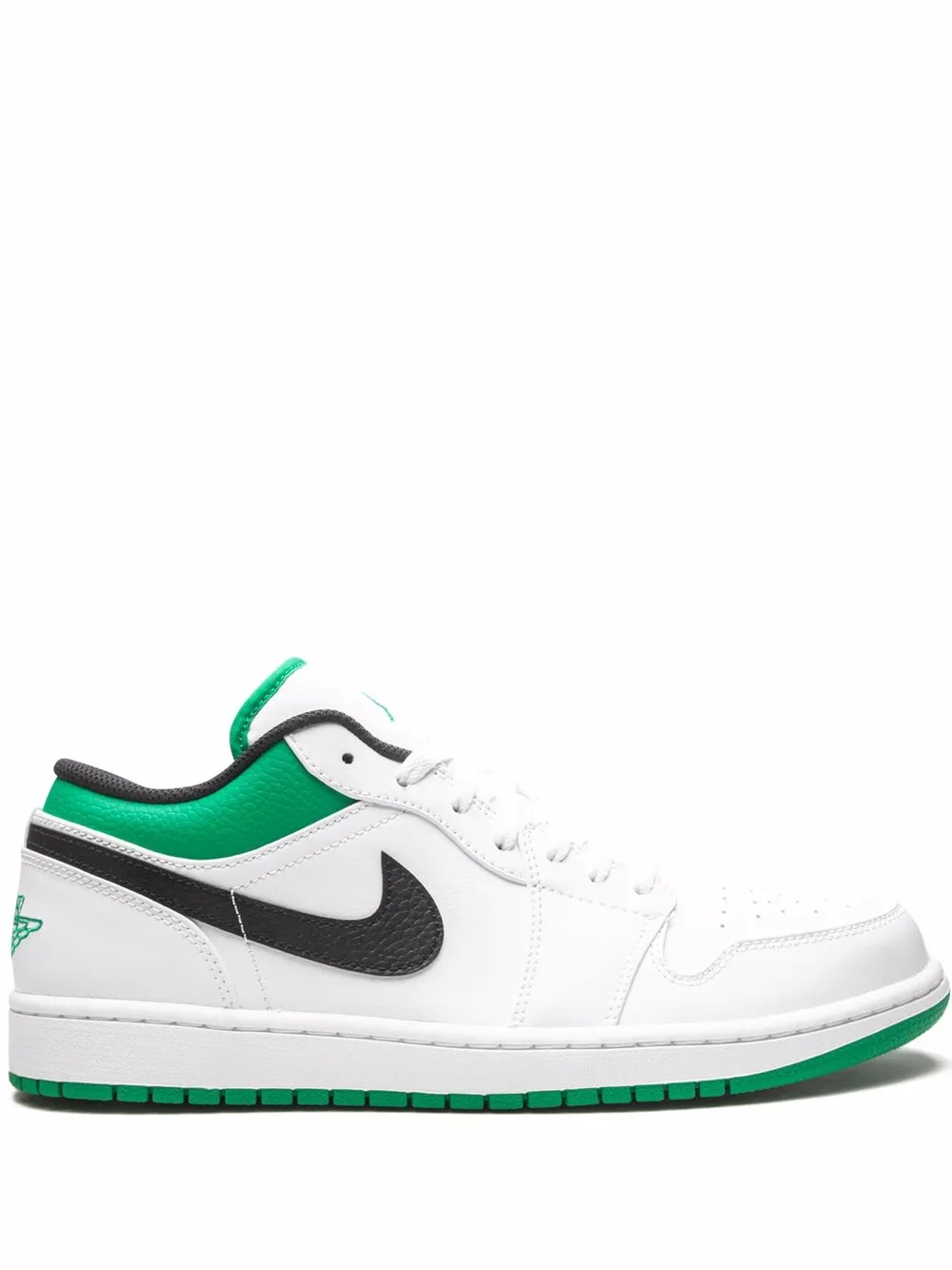 Image 1 of Jordan Air Jordan 1 Low "White/Lucky Green" sneakers