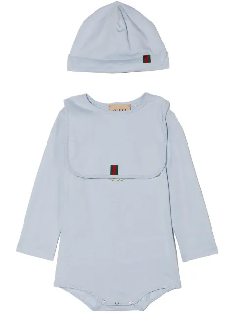 Gucci Kids logo-print cotton ift set