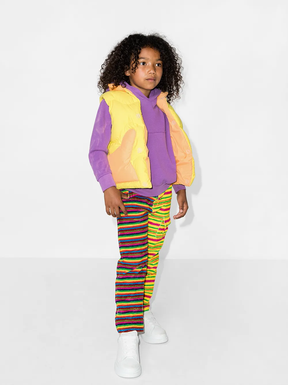 фото Erl kids двухцветный дутый жилет