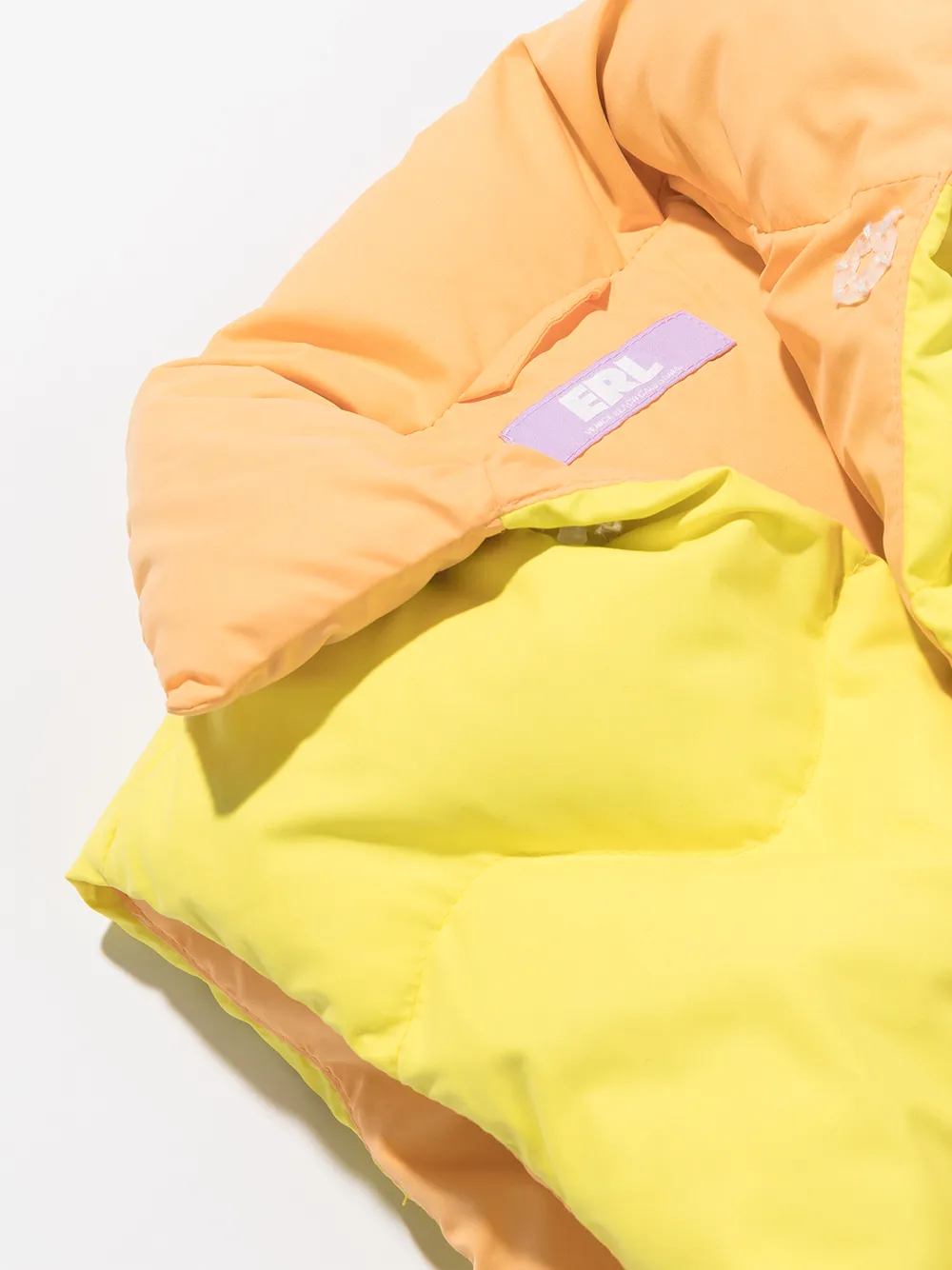 ERL KIDS Tweekleurige bodywarmer - Geel