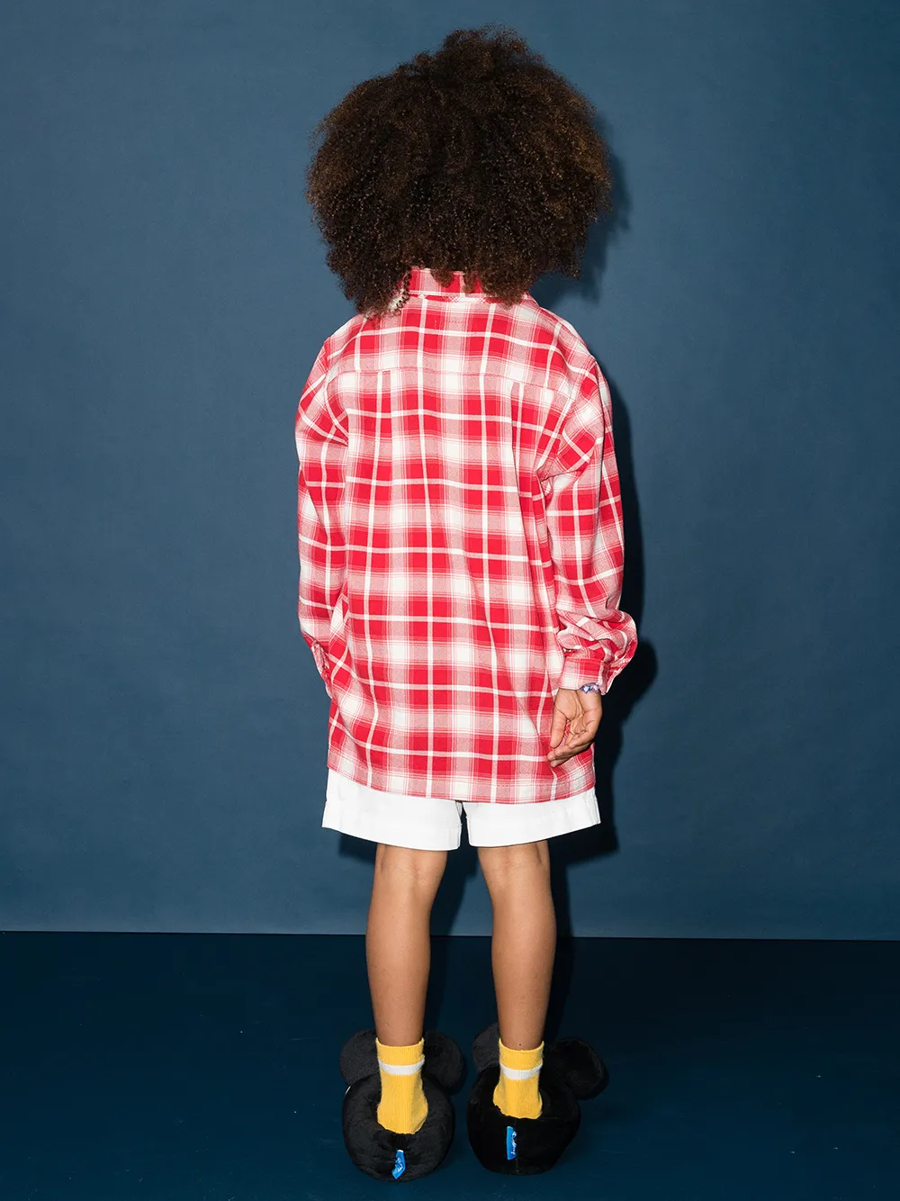 фото Erl kids фланелевая рубашка в клетку