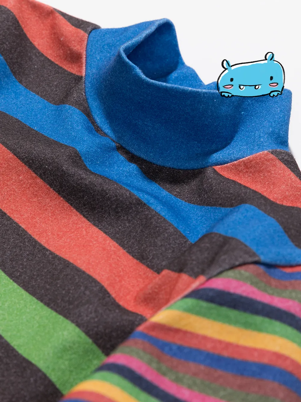 ERL KIDS Top met hoge hals - Blauw