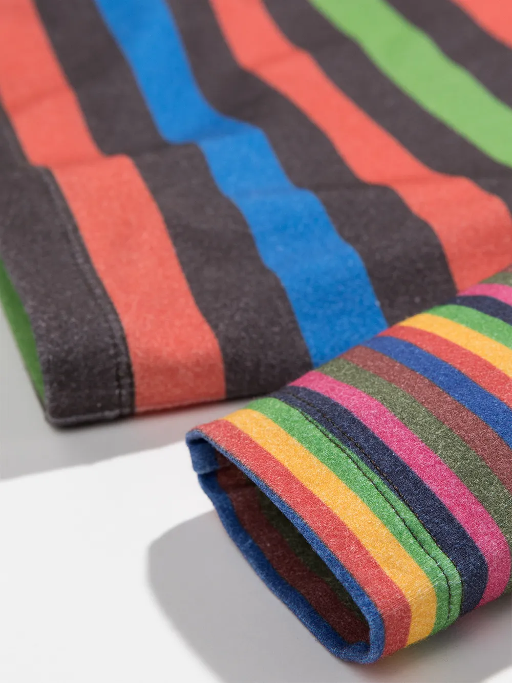 фото Erl kids полосатый топ с высоким воротником