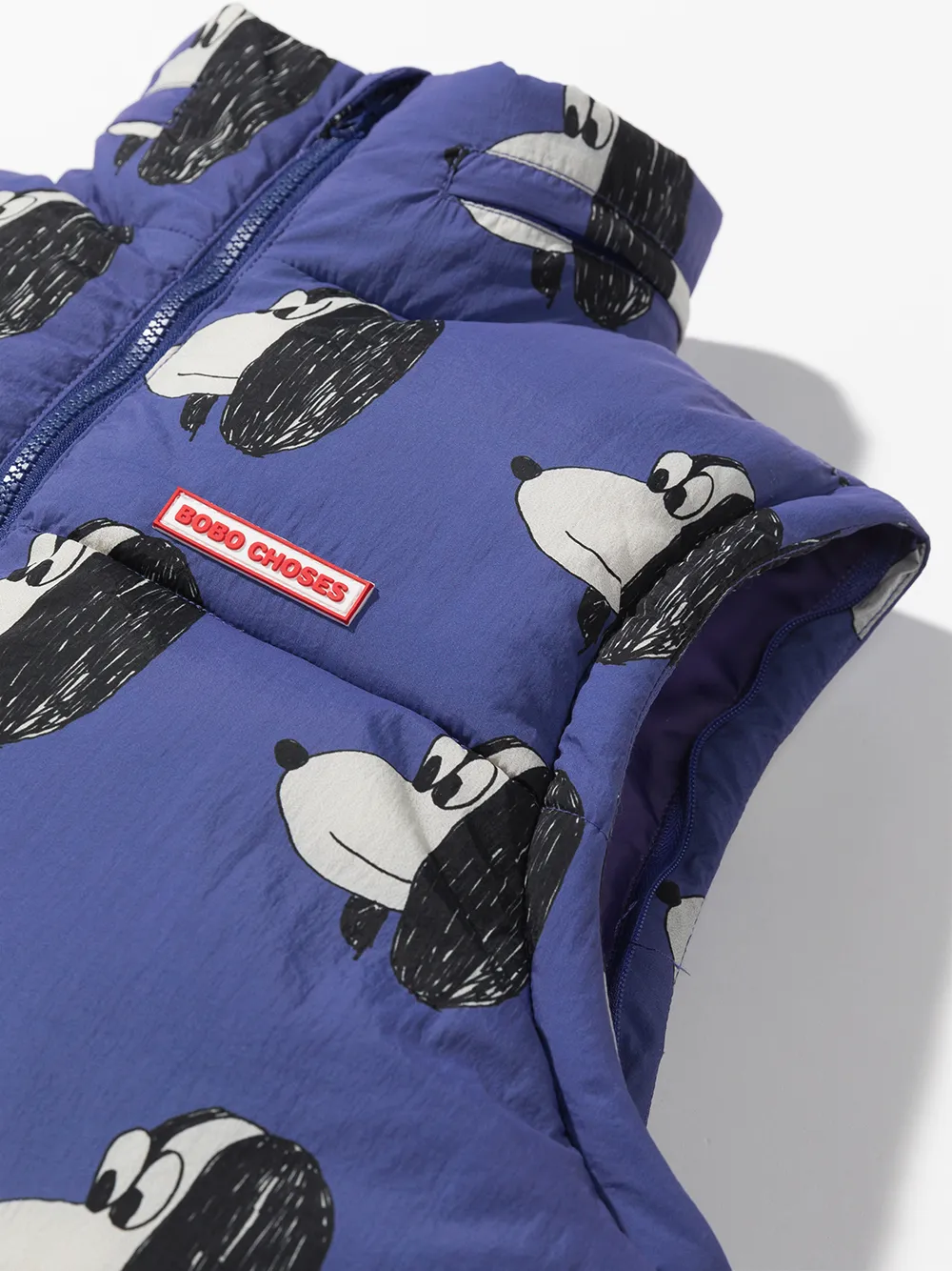 фото Bobo choses пуховик с принтом