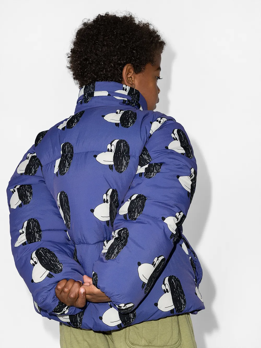 фото Bobo choses пуховик с принтом