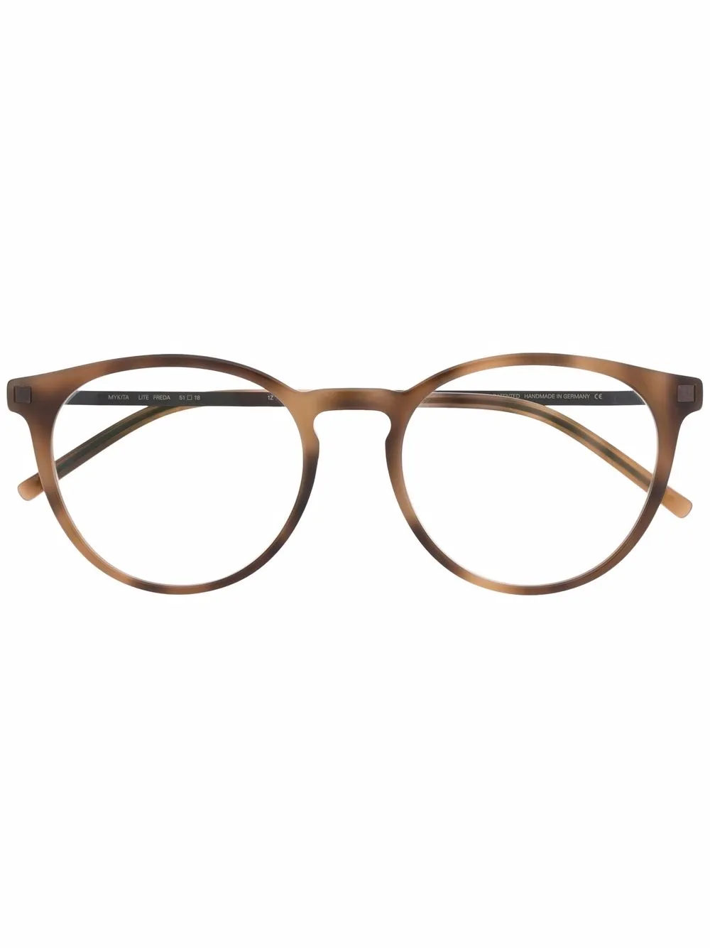 

Mykita rounded tortoiseshell glasses - Brown