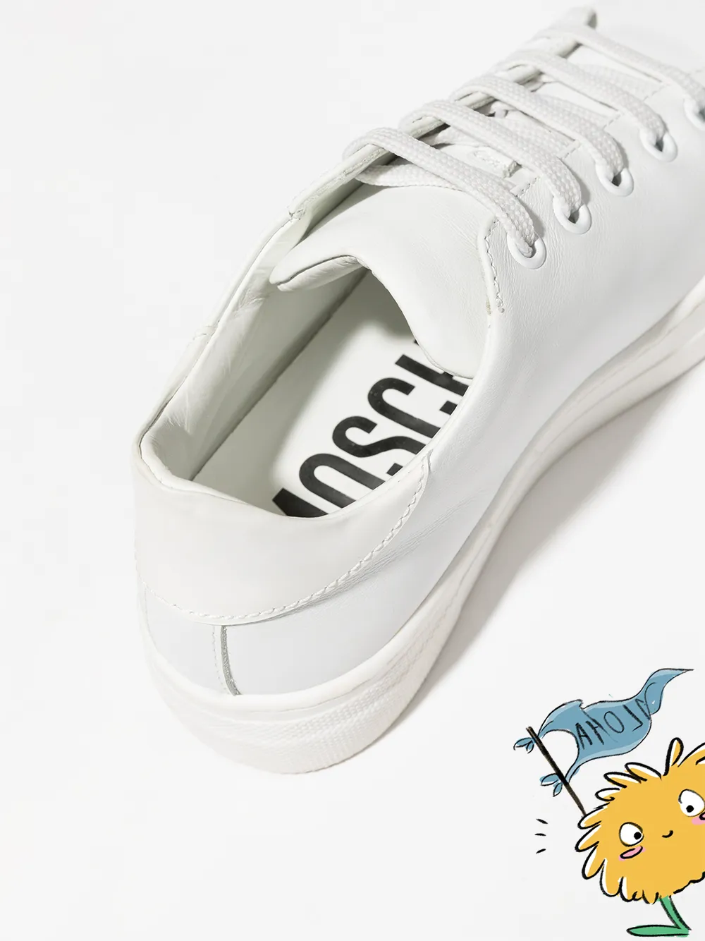 фото Moschino kids кроссовки с логотипом