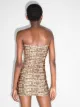 KNWLS Skin strapless minidress