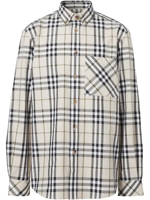 burberry button down cheap