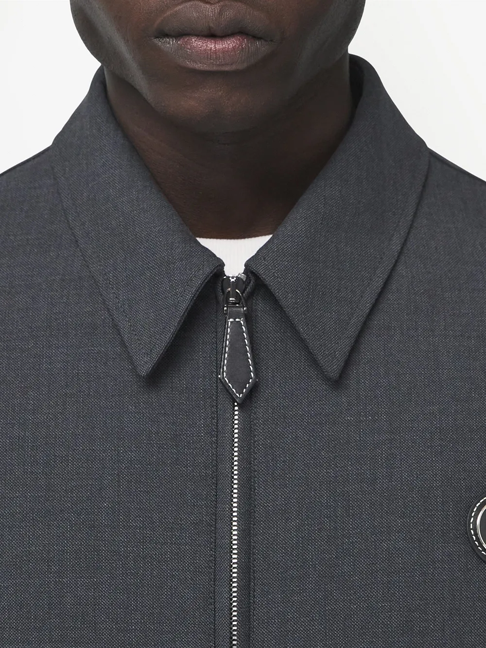 фото Burberry куртка harrington с монограммой