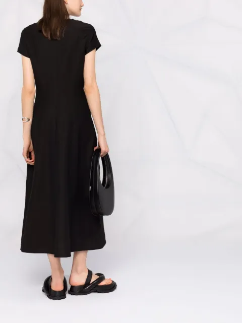 toteme stretch linen dress