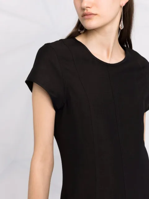 toteme stretch linen dress