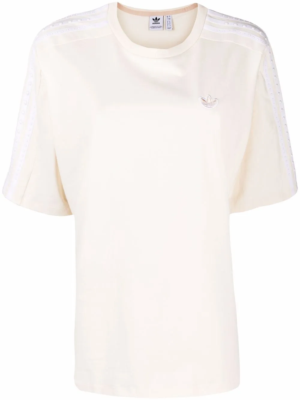 фото Adidas футболка с контрастными полосками