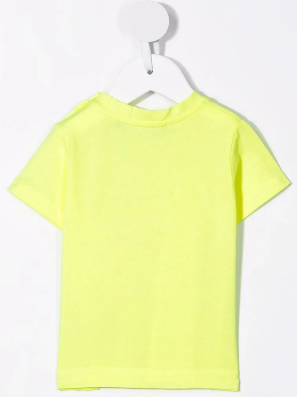 Shop Balmain Logo-print Short-sleeved T-shirt In Yellow