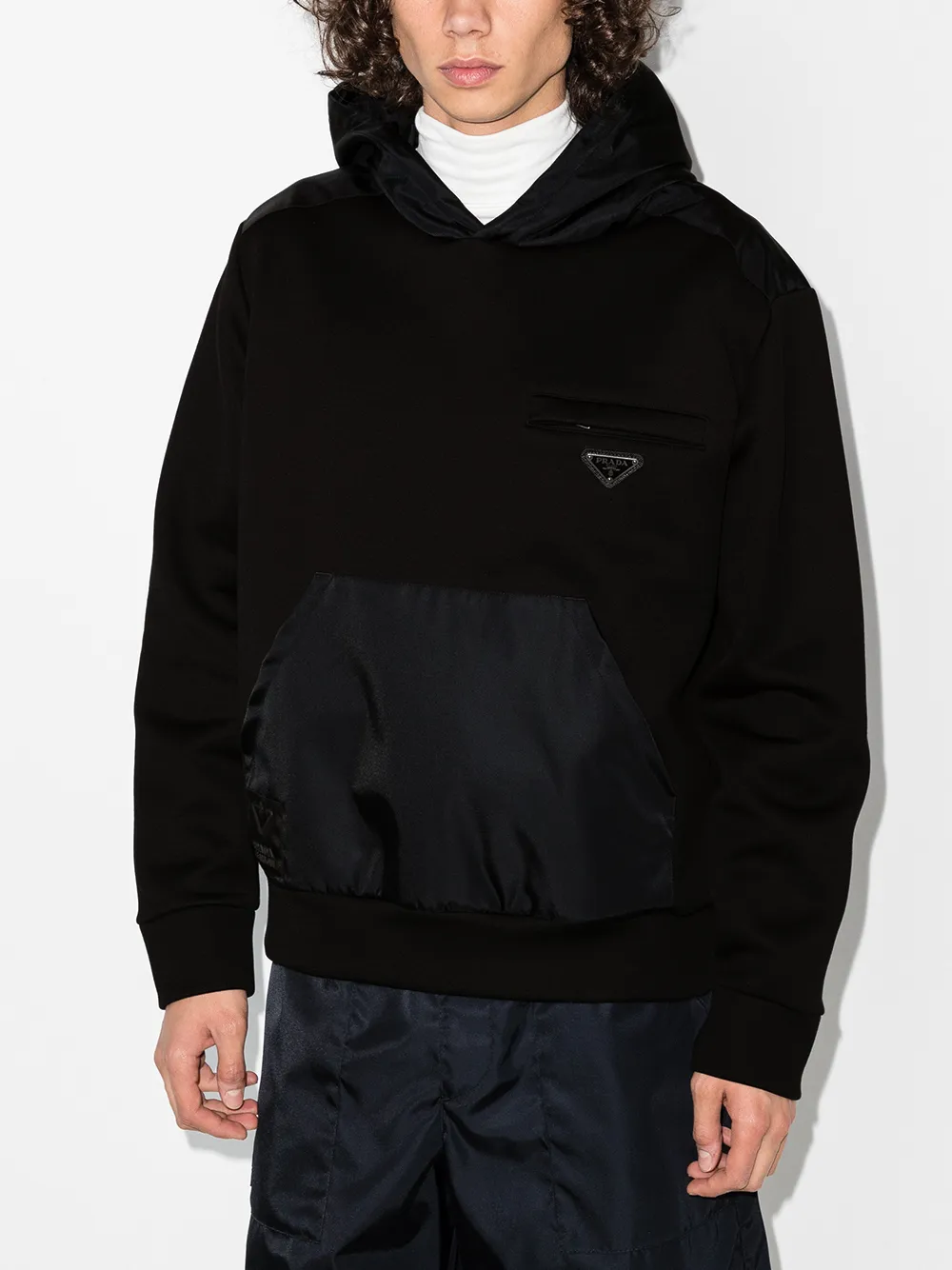 Bild 2 von Prada Hoodie mit Logo-Schild