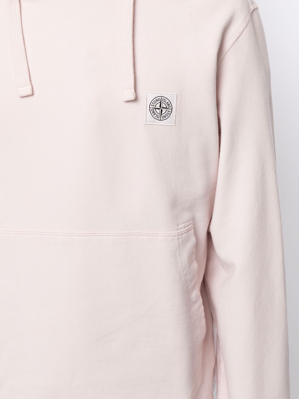 фото Stone island худи с кулиской и нашивкой-логотипом