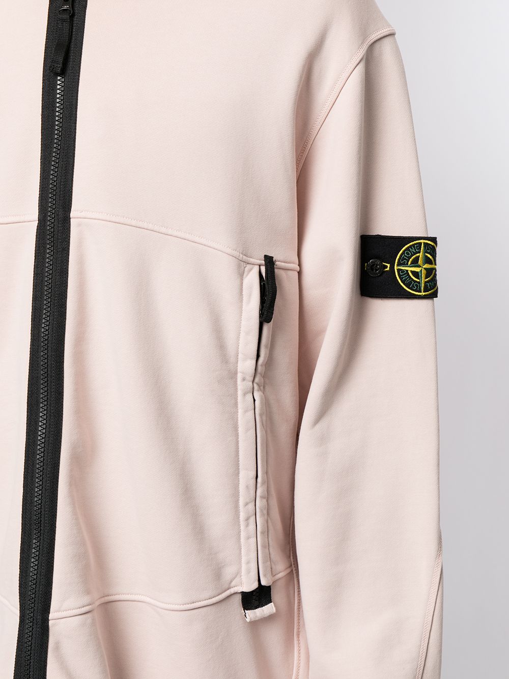 фото Stone island бомбер с нашивкой-логотипом