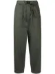 Image 1 of izzue cropped straight-leg trousers