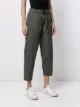 izzue cropped straight-leg trousers