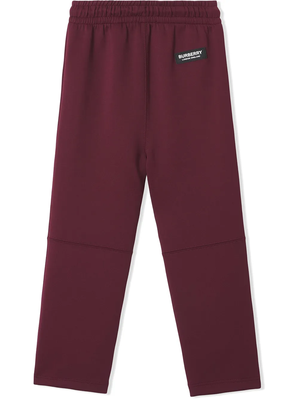 Burberry Kids logo patch Track Pants Red FARFETCH