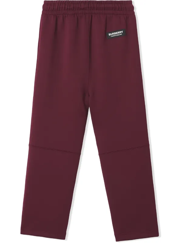 Burberry  kidsスエットパンツ164 EKD twill tapered pants in beige - Burberry Kids | Mytheresa