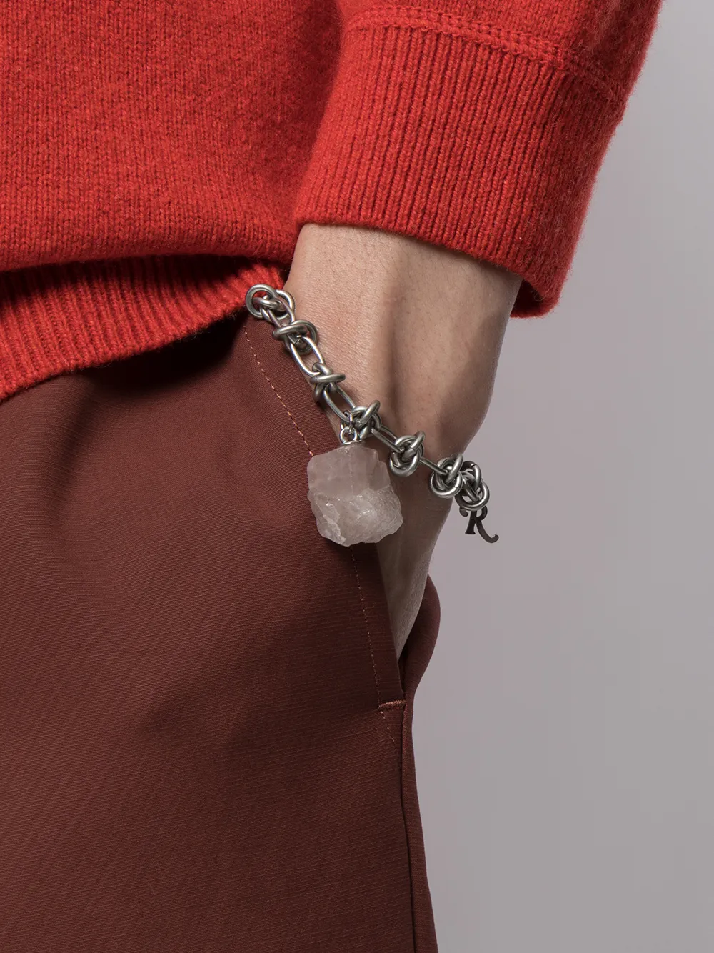 Raf Simons stone-charm bracelet | Smart Closet