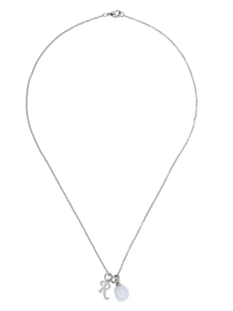 Raf Simons stone-pendant Necklace 