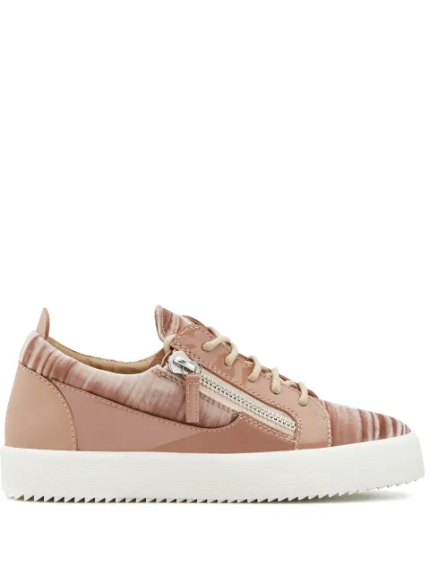 giuseppe zanotti velvet sneaker
