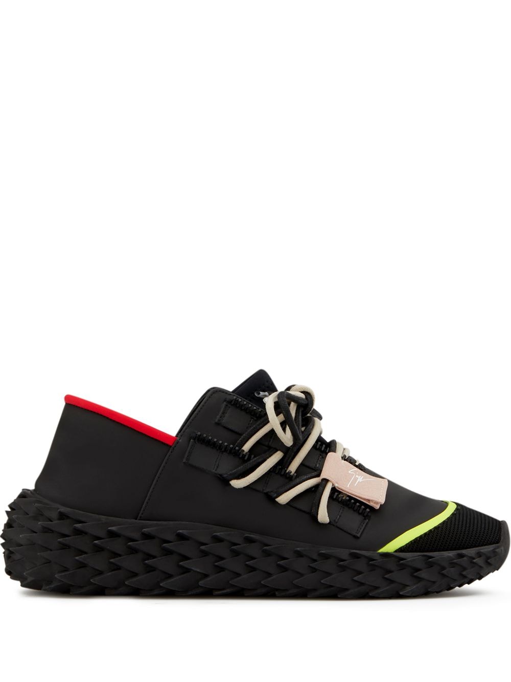 

Giuseppe Zanotti Urchin zip-embellished sneakers - Black