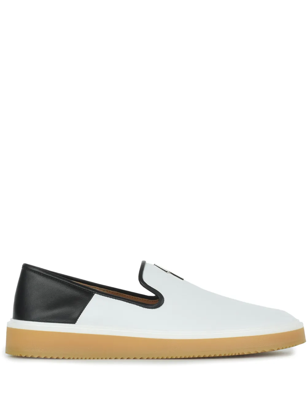 

Giuseppe Zanotti Offman two-tone loafers - White