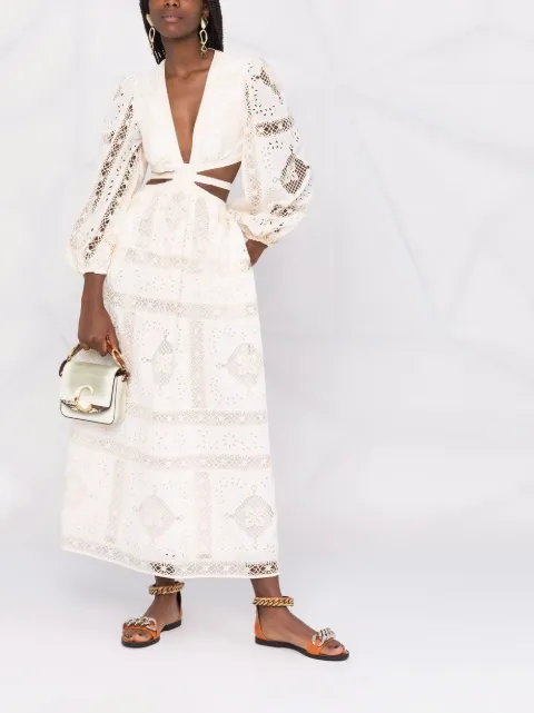 zimmermann prima dot dress