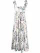 Imagem 1 de ZIMMERMANN Vestido com sobreposição e estampa floral