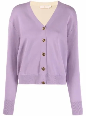 tory burch button sweater